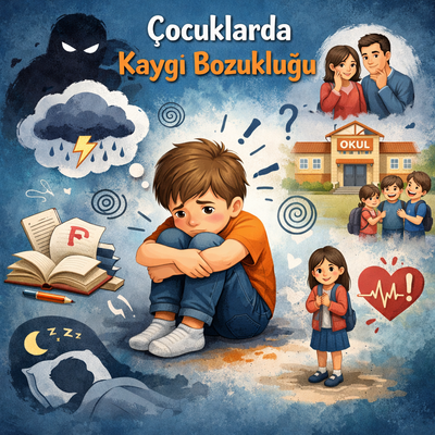 Çocuklarda Kaygı Bozuklukları