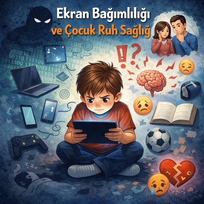 Ekran Bağımlılığı ve Çocuk Ruh Sağlığı: Dijital Dünyada Dengede Kalmak