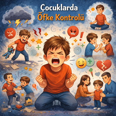 Çocuklarda Öfke Kontrolü: Davranışın Ardındaki Duyguyu Anlamak